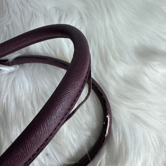 Kate Spade Cove Street Ariel 100% Cow Leather Mahogany Plum Tote *SEE NOTES* - Picture 12 of 12